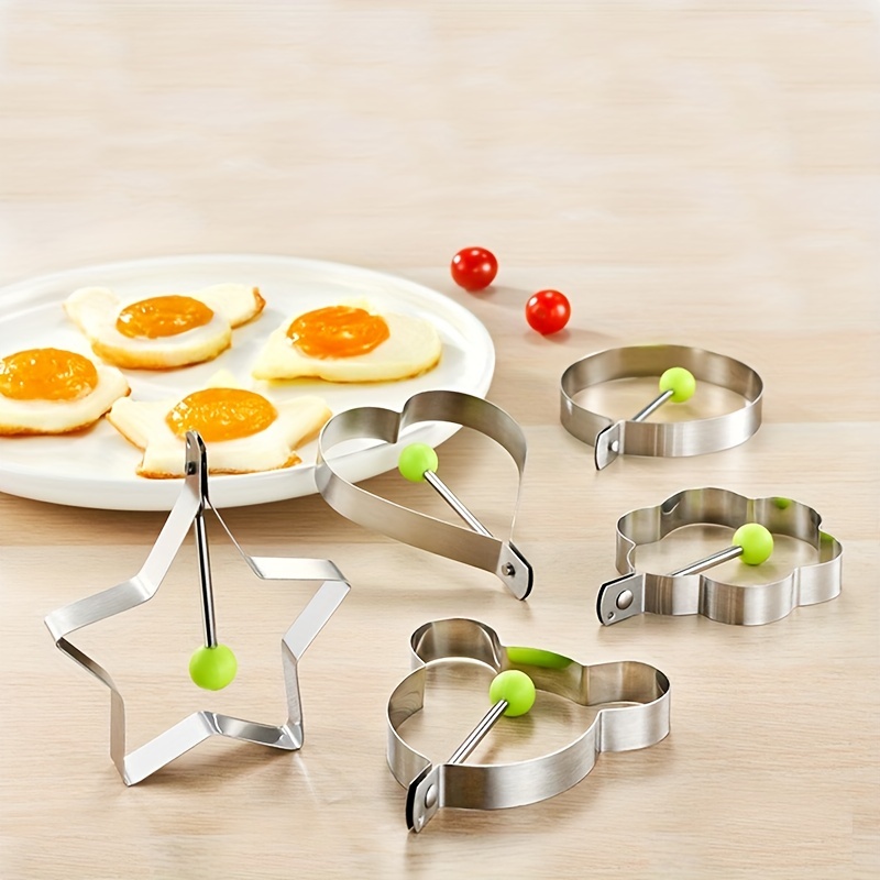 Cartoon Egg Ring, Stainless Steel Egg Cooking Rings, Pancake Mold For  Frying Eggs And Omelet, Kitchen Gadgets, Kitchen Stuff, Kitchen  Accessories, Home Kitchen Items - Temu