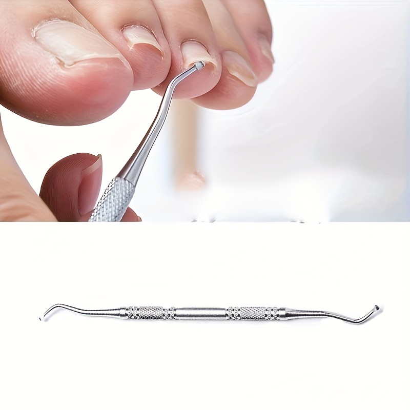 BEZOX Ingrown Toenail Tools Kit - Professional Stainless Steel Toenail  Lifter and Thick Toenail File Set for Effective Nail Care