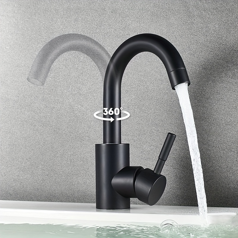 Lavabo Robinet Cuisine 360 Degrés Robinets Rotatifs Eau Chaude Et