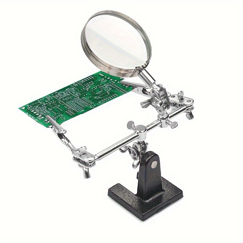 Hobby Tools - Helping Hand with 3 Magnifiers and 5 LED