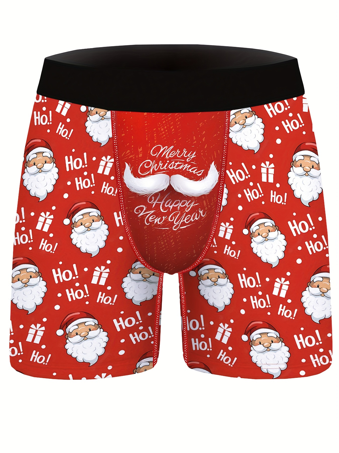 Guabogewa Underwear Womens Christmas Print Shorts Funny Boxer