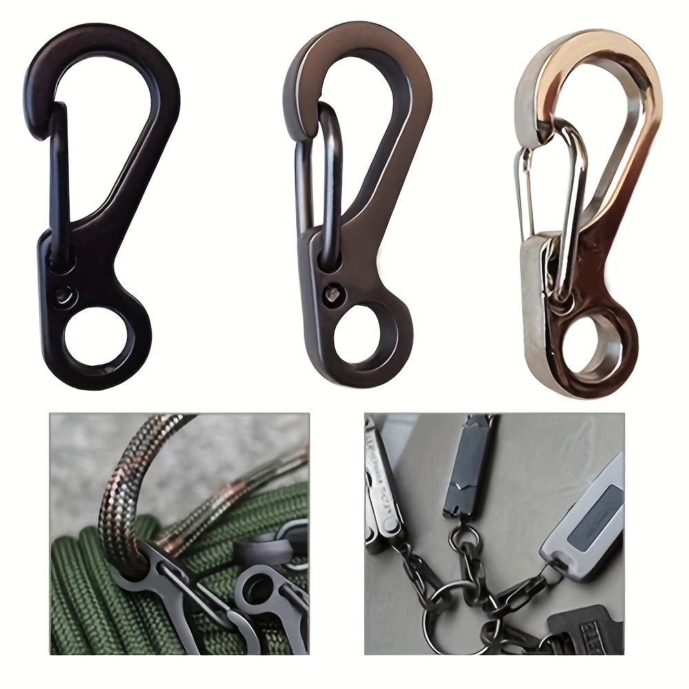 5 10pcs Durable Mini Carabiner For Camping Survival And Climbing