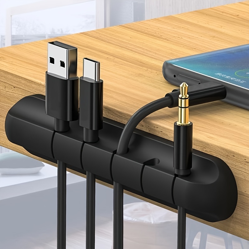 organize your cables instantly self adhesive cable holder clips for home office