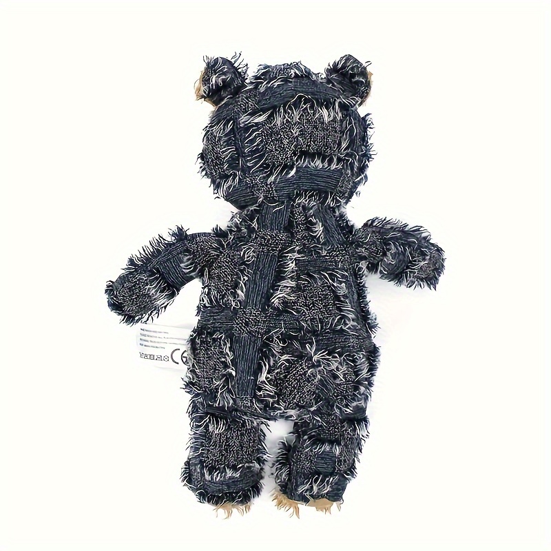 Pet Plush Stuffing Bear Doll Toy for Dogs, Puppy Bite Resistant Chewing Toy Squeaky Toy for Teeth Cleaning, Size: Large