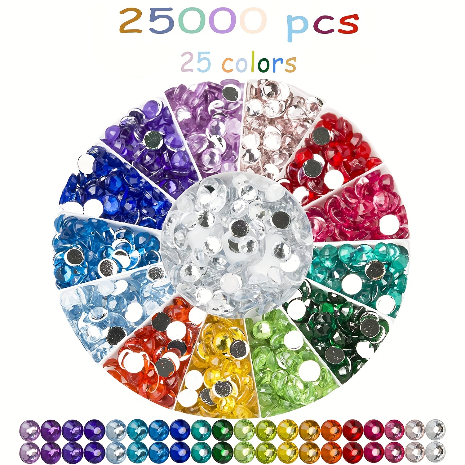 5d Artificial Diamond Painted Beads rhinestones Beads Art - Temu