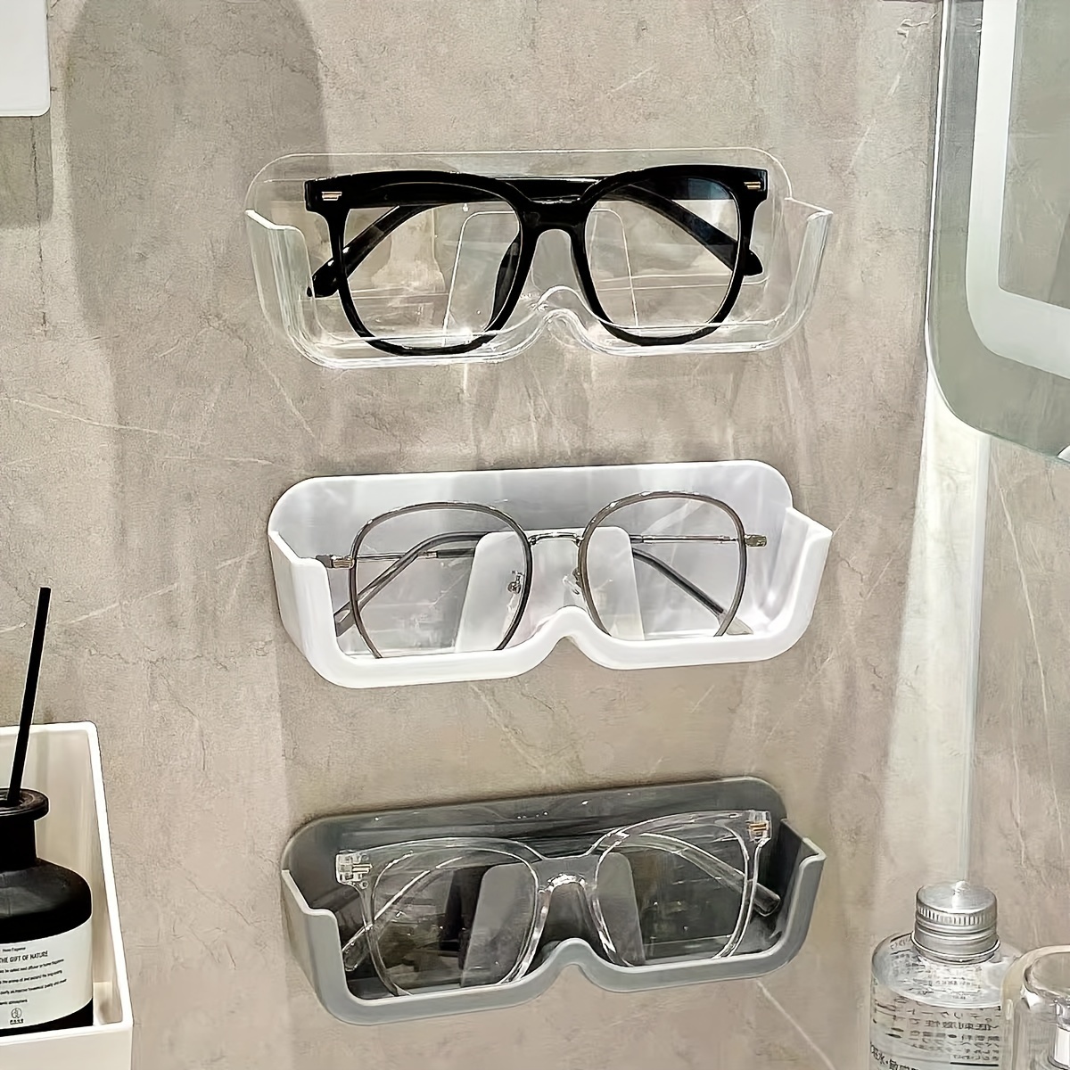 1 Stück Holzmaserung Brillen Aufbewahrungsbox 8 Gitter - Temu Austria