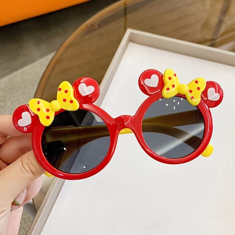 Boys And Girls Cute Cartoon Mouse Shaped Frame Sunglasses Uv Protection  Sunglasses Decorative Accessories For Party - Clothing, Shoes & Jewelry -  Temu