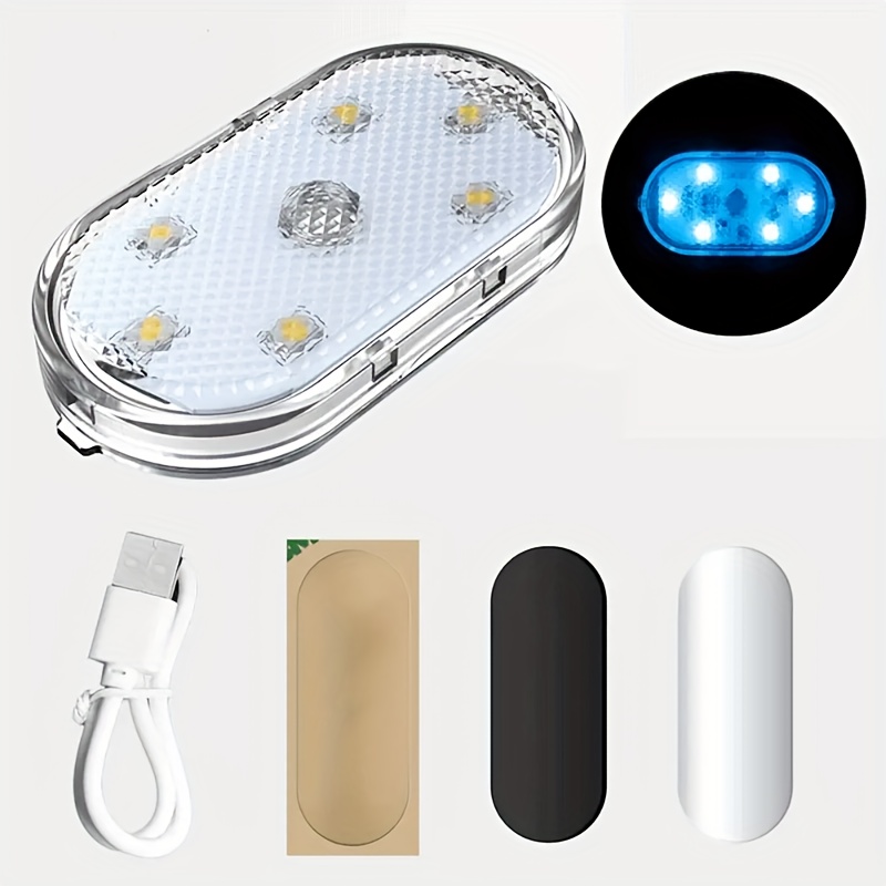 8/6 LED Auto Innenraum Licht Wireless Magnetic Touch Licht USB Charging Led