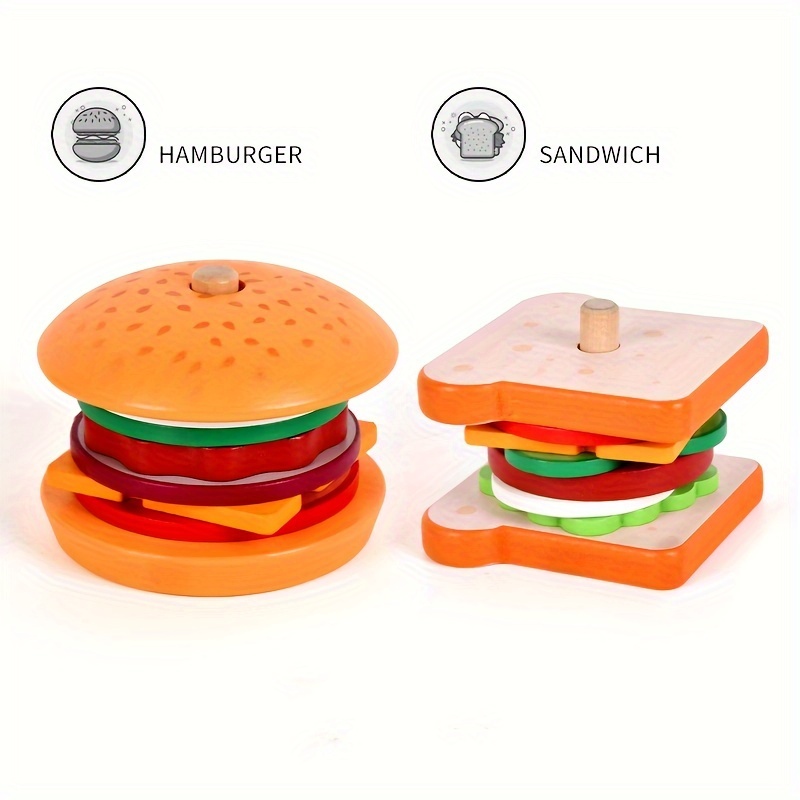 33 Pieces Miniature Fast Food Toy Miniature Pretend Food Play Toys  Dollhouse Accessories Hamburger Fries Cake Milk Doll Food Kitchen Accessory  Toy for