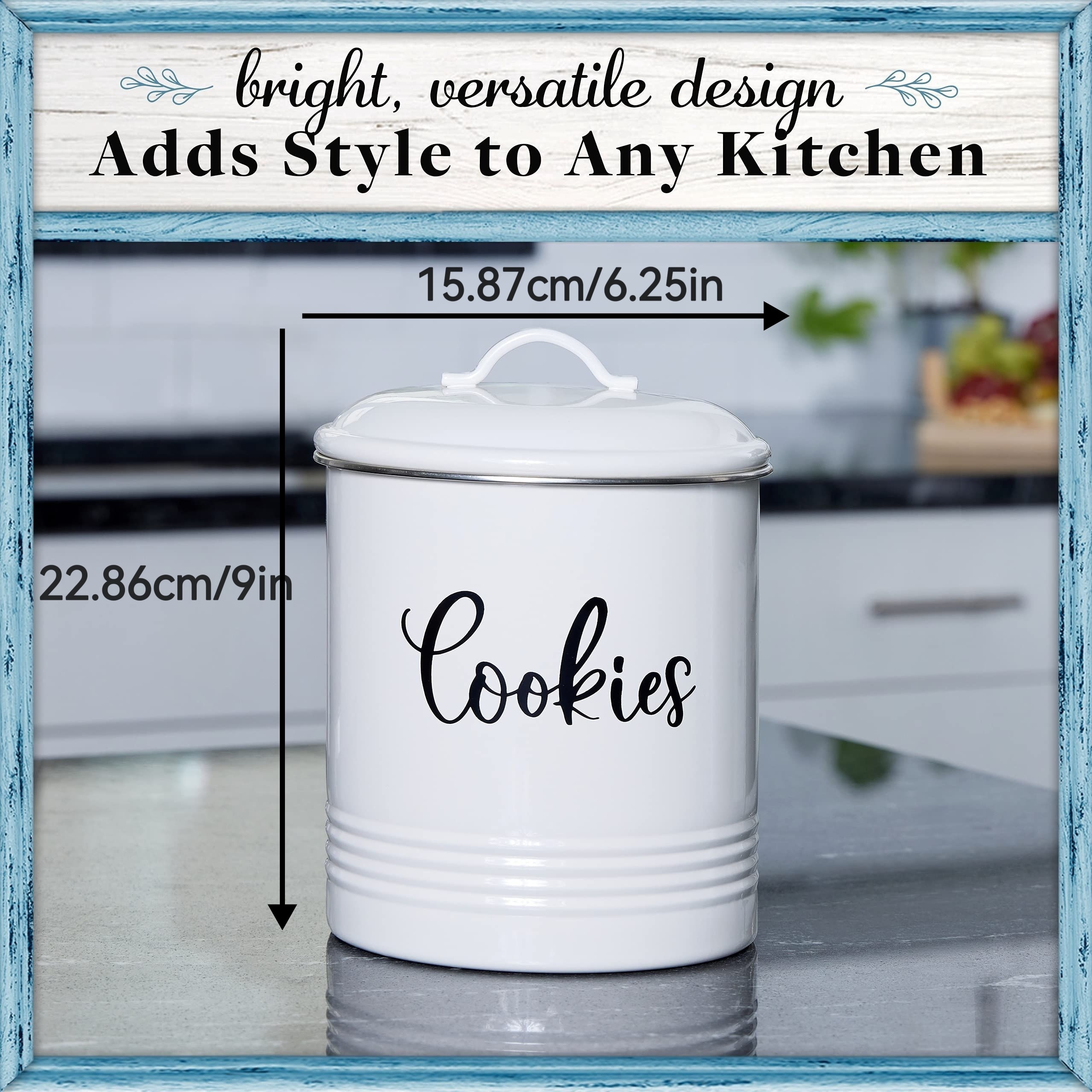 Candy Jar & Cookie Jar For Kitchen Counter Farmhouse Kitchen