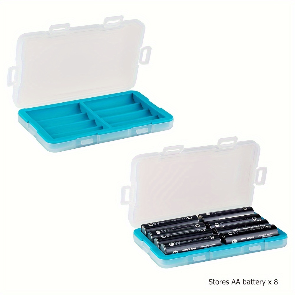 4 x 14500 or AA Plastic Storage Case