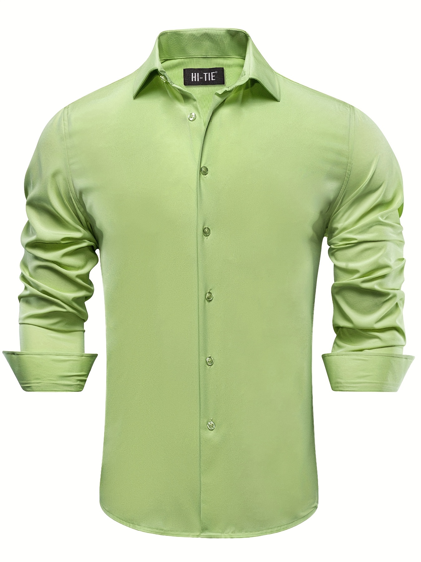 lime green long sleeve shirt mens
