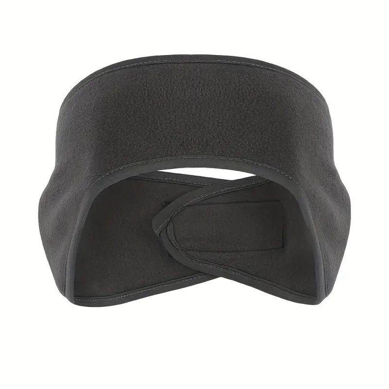 Winter Fleece Headband Sport Earmuffs Windproof Stretchy Ear - Temu