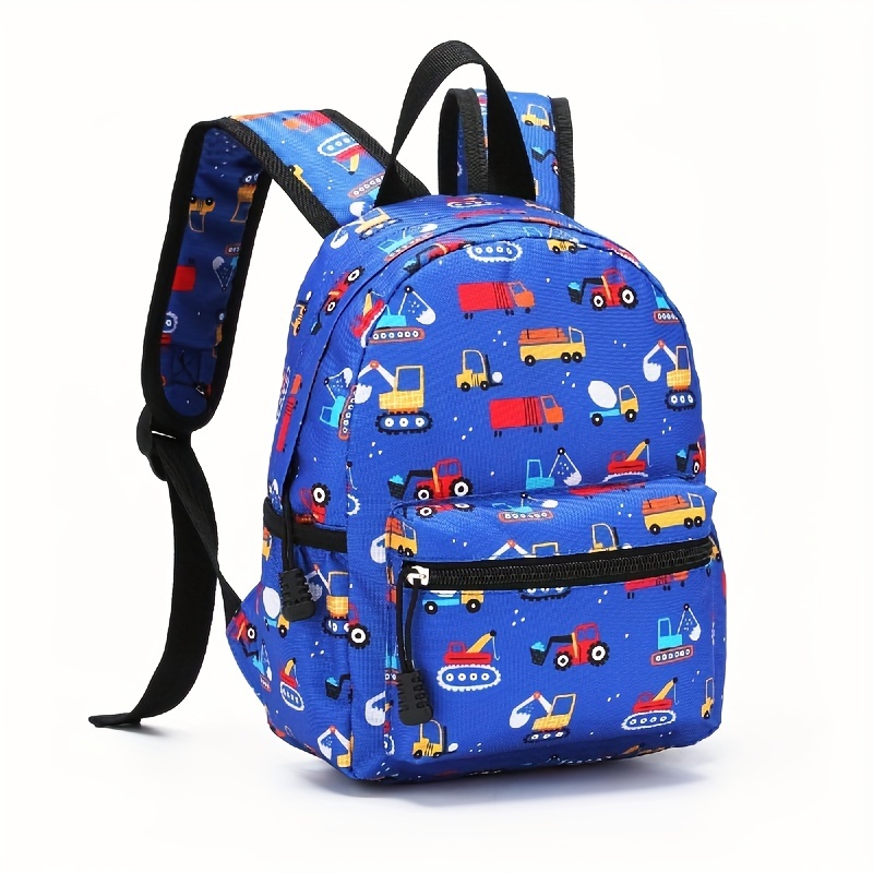Mochilas infantiles para niños, mochilas escolares, mochilas informales,  mochilas de día 3D, impermeables, ligeras, para bolsas al aire libre, Azul