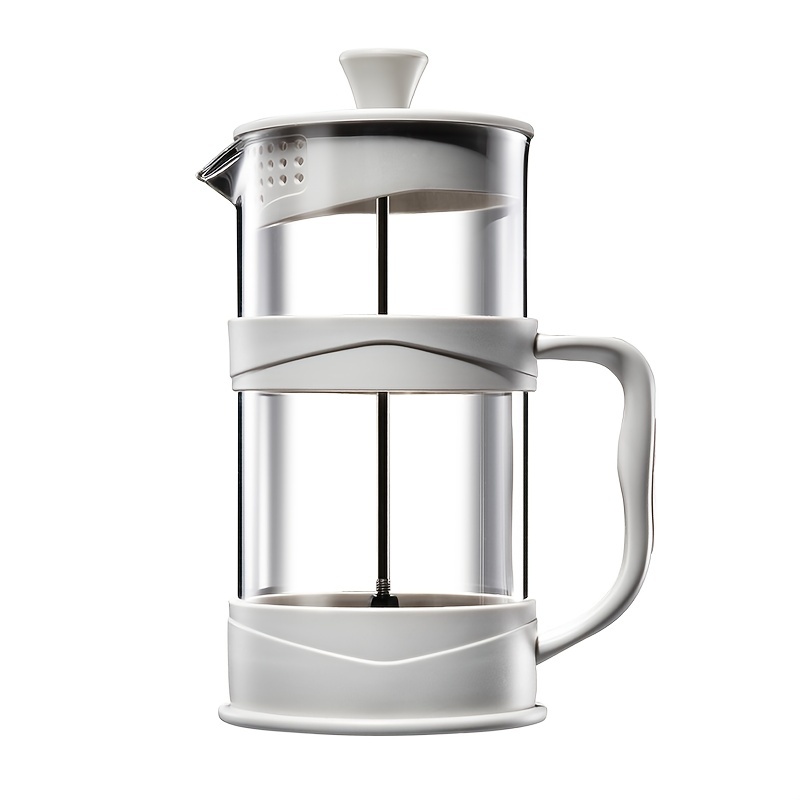 French Press Coffee Maker,, Heat Resistant Borosilicate Glass Coffee Pot  Percolator, Coffee Brewer With Filtration, Tea Maker Filters - Temu