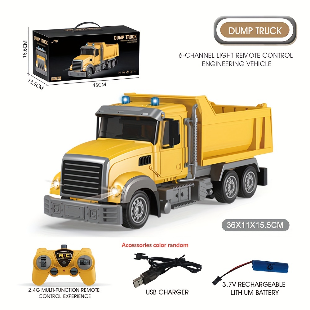 RC Camion Semi remorque À Plateau Amovible Tracteur - Temu Canada