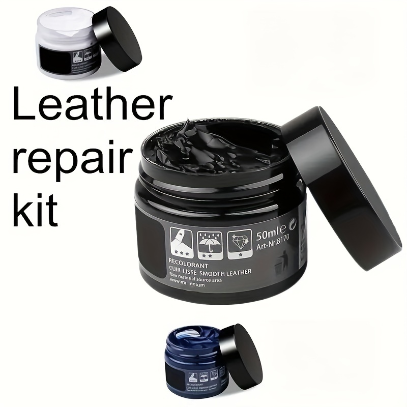 50ml Car Seat Care Kit Liquid Leather Skin Refurbish Repair Tool