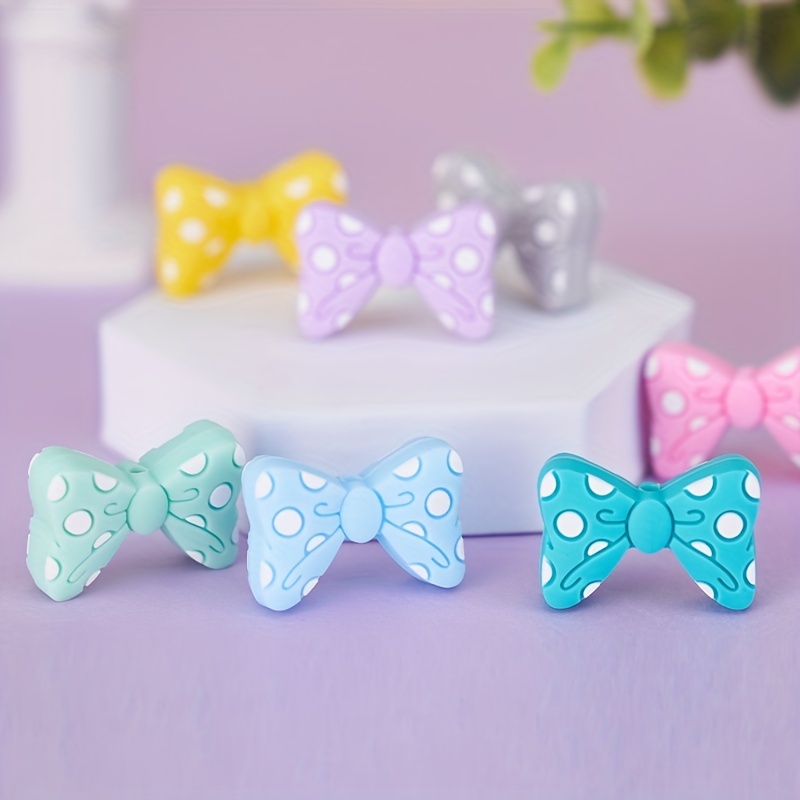 9pcs/set Bow Shaped DIY Bead