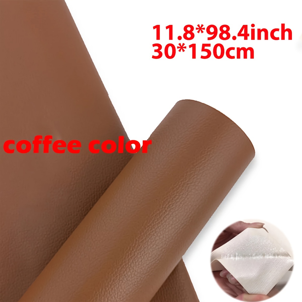 50x137CM Self Adhesive PU Leather Fabric Patch Car Seat Sofa