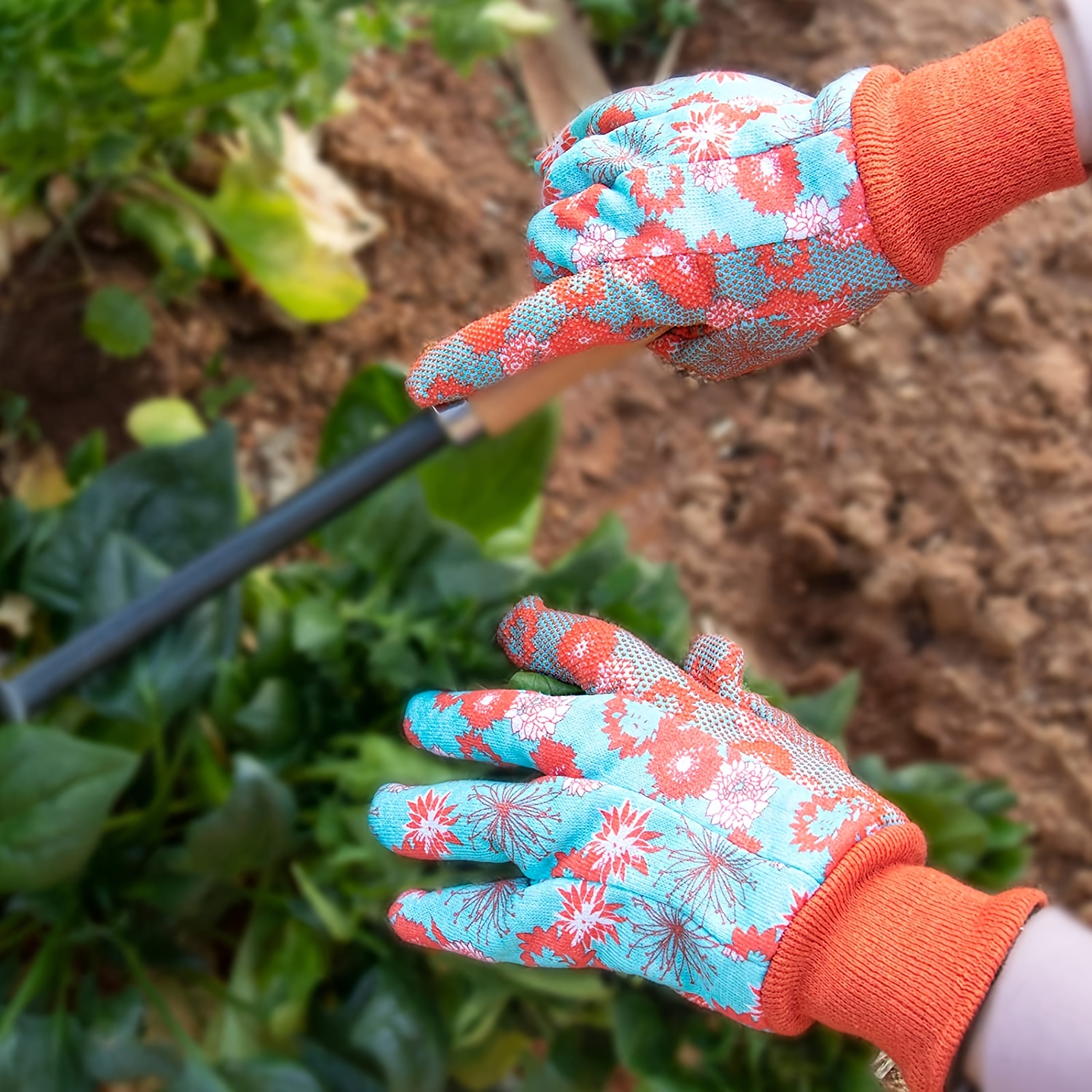Guantes de trabajo para mujer, guantes de jardinería