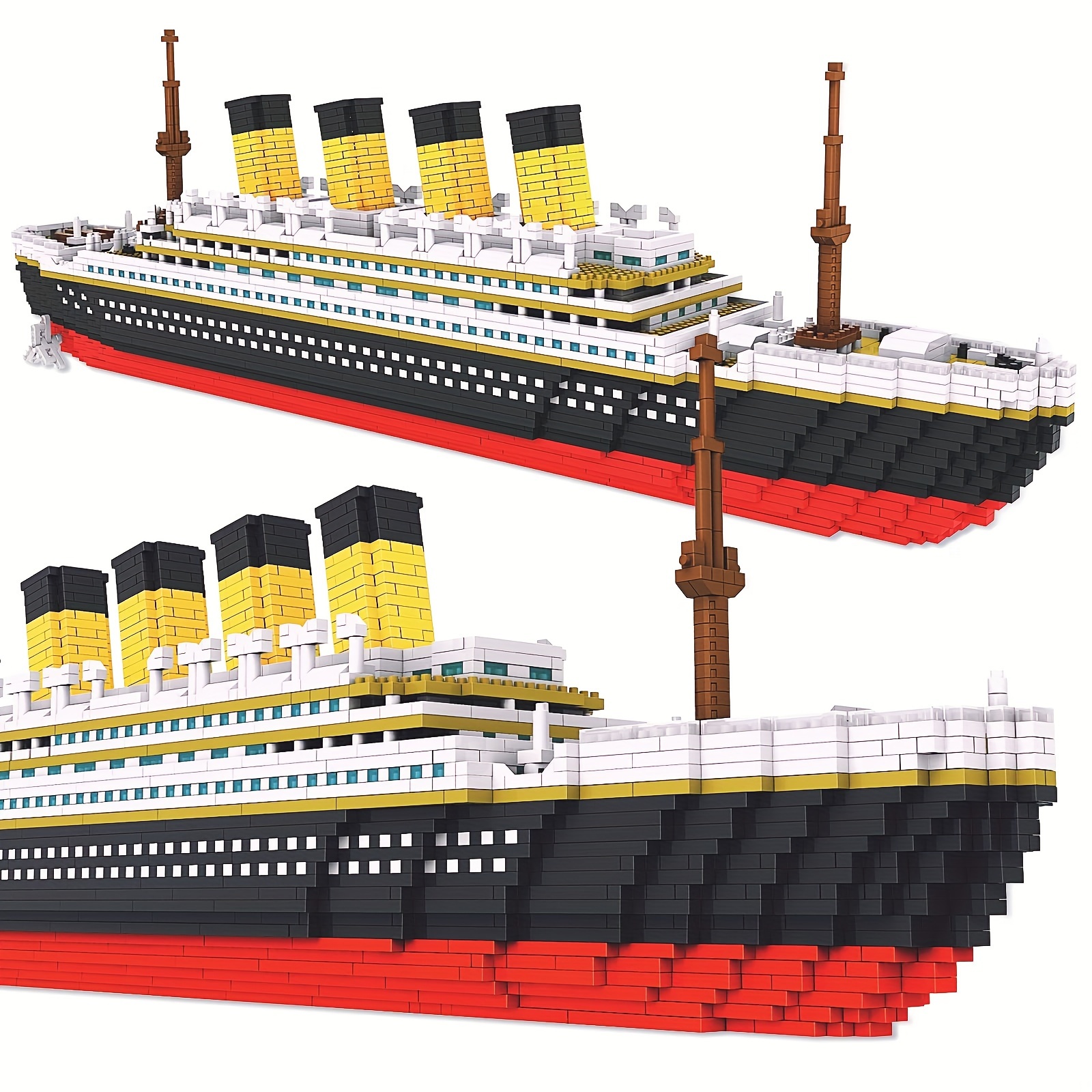 Titanic Model Building Block Set mini Bricks Toys Titanic - Temu