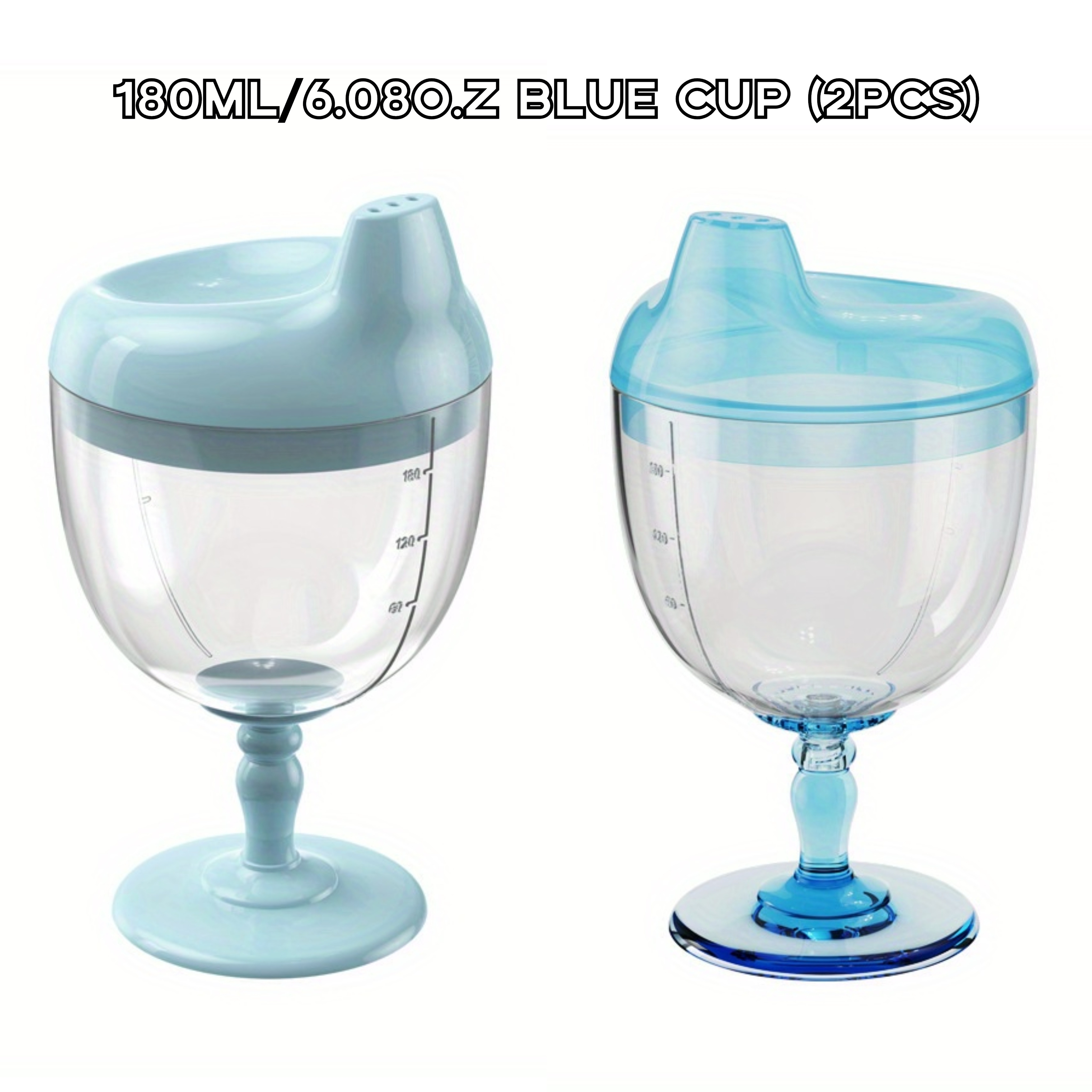 Outdoor Camping Anti-Fall Plastic Goblet Detachable Portable Wine Glass