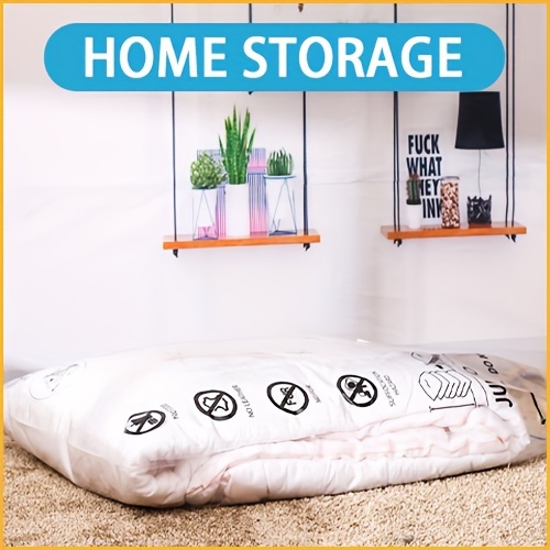 80% Space Saving Vacuum Storage Bags For Clothes, Comforters, Blankets, And  Bedding - Compression Seal For Closet And Travel - Pump Included - Temu  United Arab Emirates