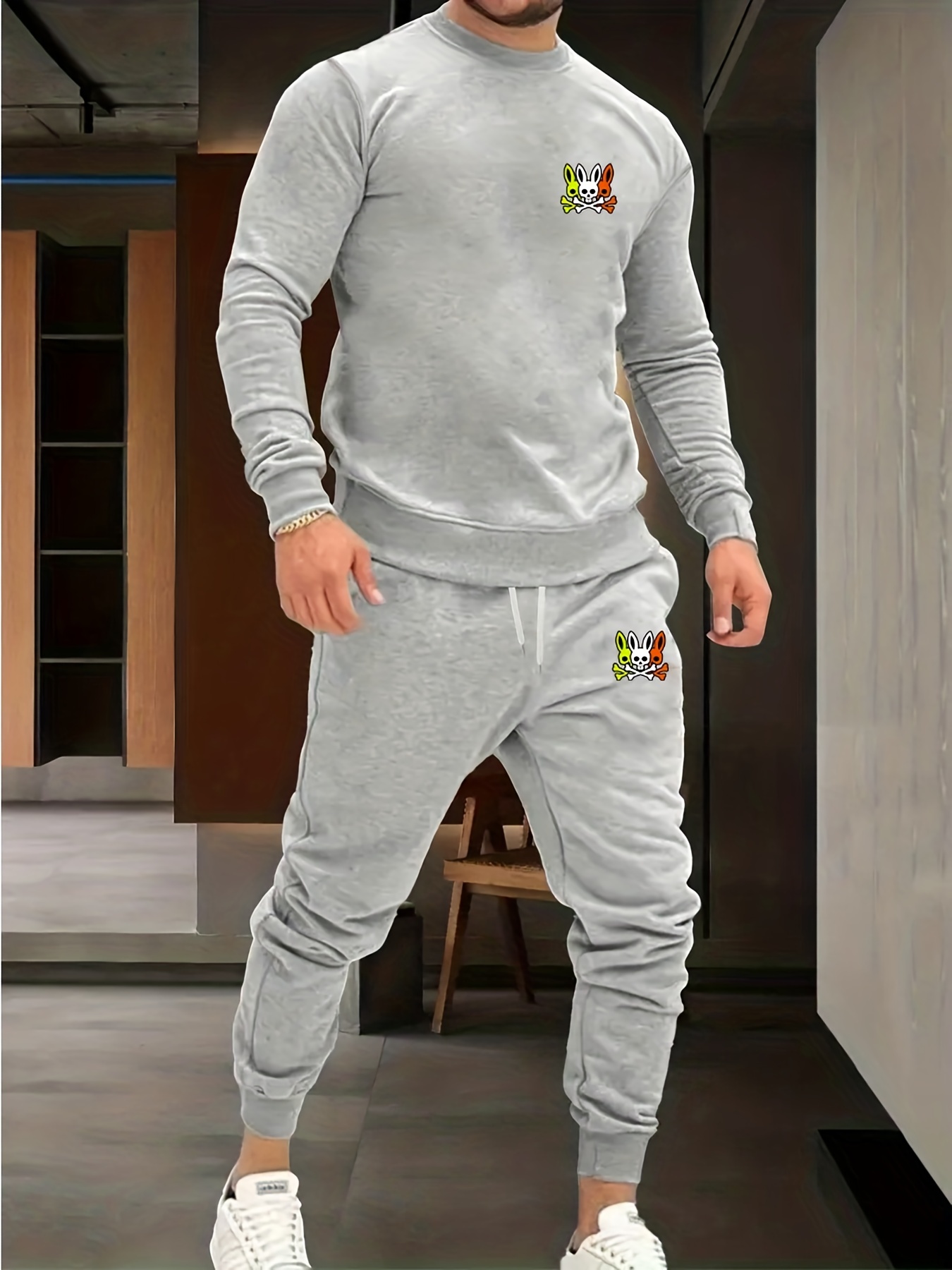 Men's Activewear by   Grey hoodie, Simple outfits, Grey