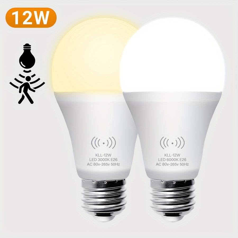 1 Pza. Luz Nocturna 6 led Sensor Movimiento Lámpara Led - Temu