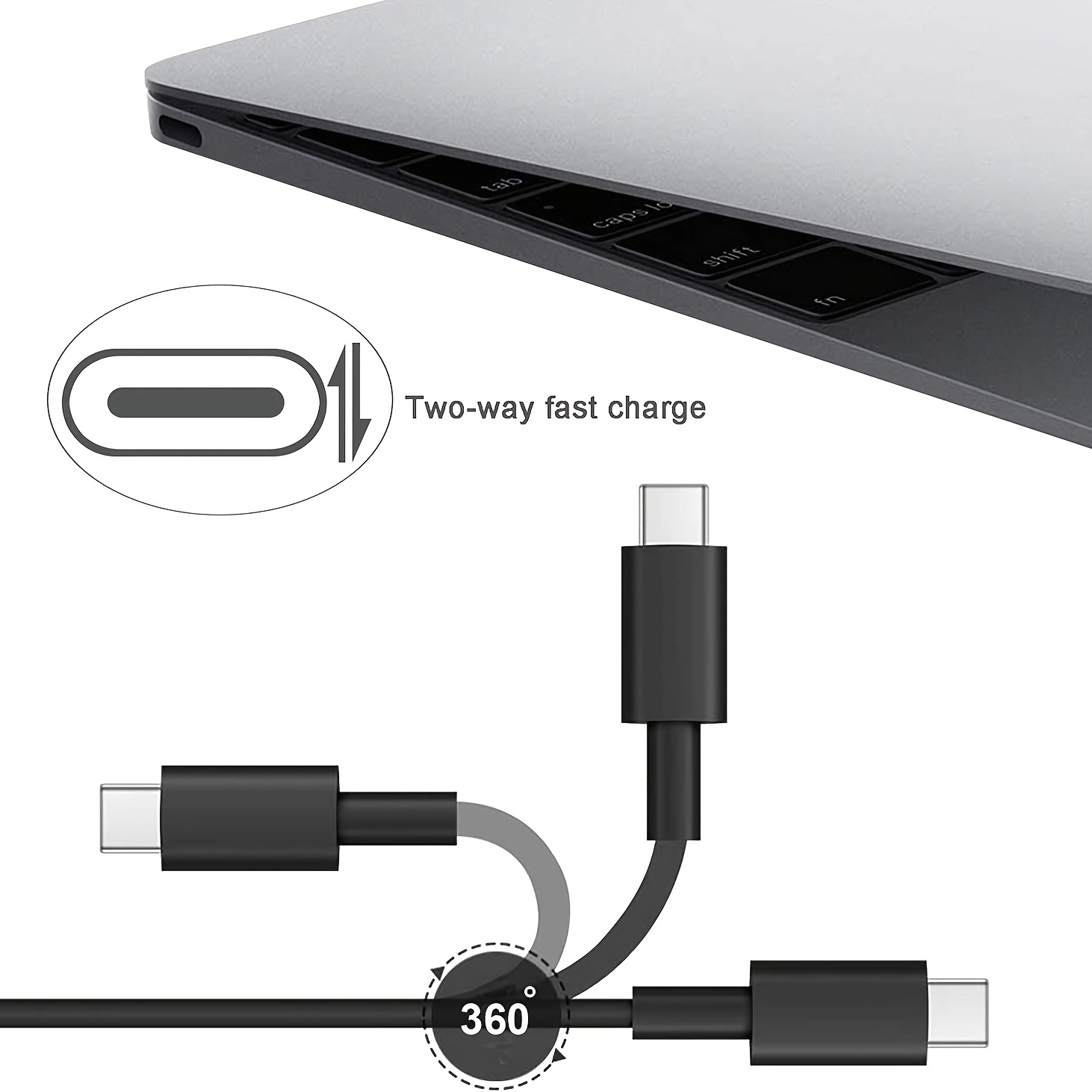 Chargeur USB C 45 W Compatible Avec /Dell/ /Acer - Temu Canada