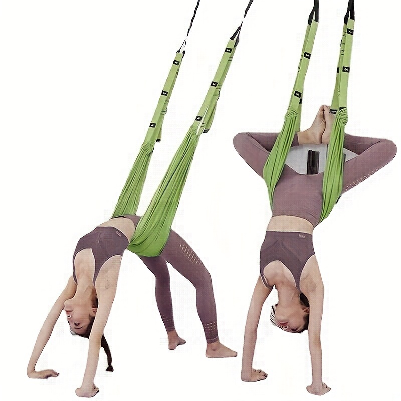 Aerial Yoga Rope Open Hip Pull Stretch Belt Splits Lower Waist Trainer  Fitness