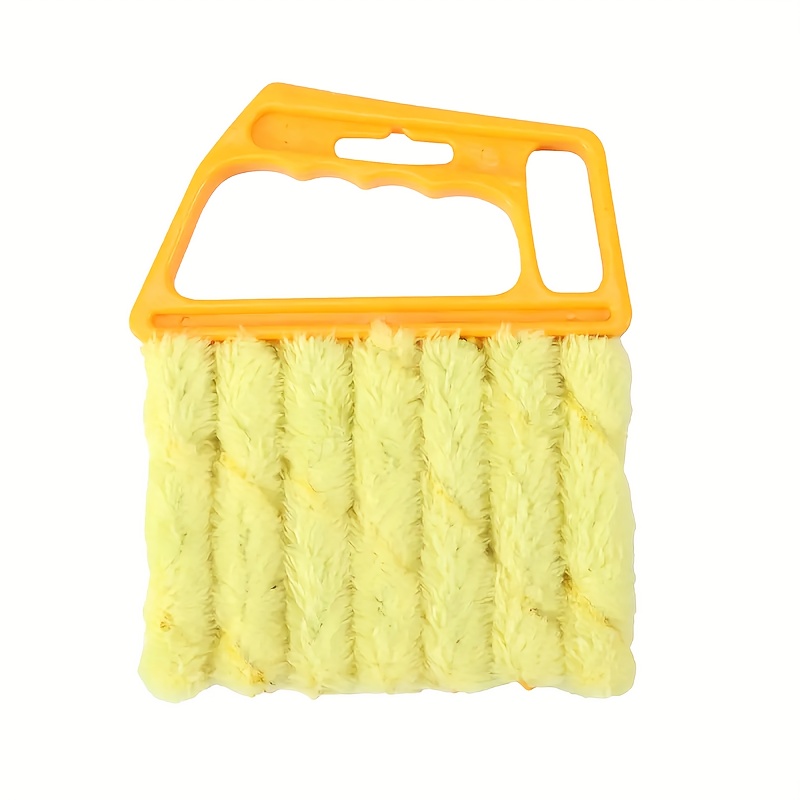 1pc Window Crevice Cleaning Brush With Handle, Modern Plastic