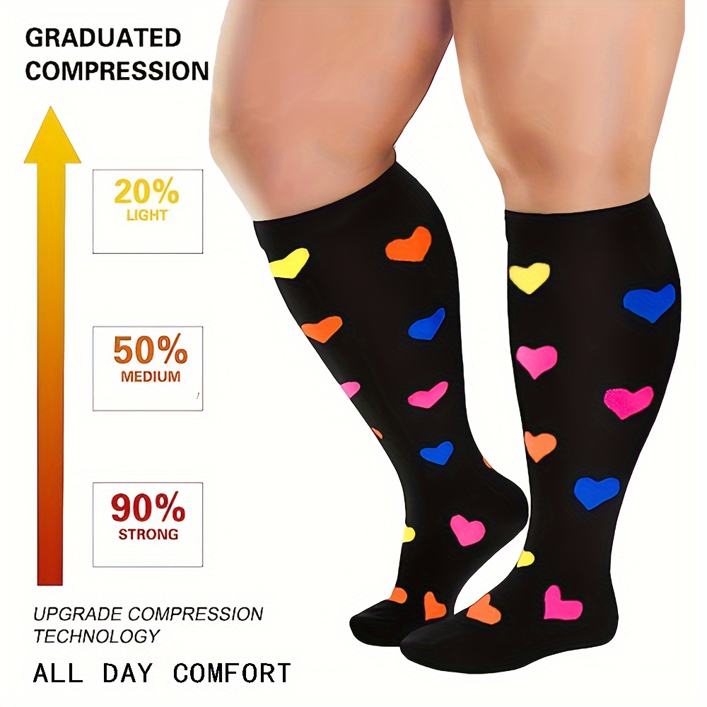 Best Compression Socks for Men & Women, Graduated Athletic Fit