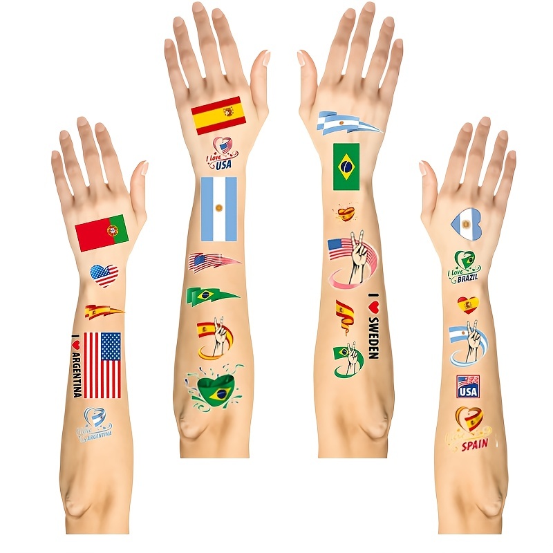 Custom Logo Party Event Procession Grand Ceremony Temporary Tattoo Stickers  Waterproof Transfer National Flag Fake Tattoo  Buy National Flag Fake  TatooTattoo StickersParty Event Logo Tattoo Product on Alibabacom