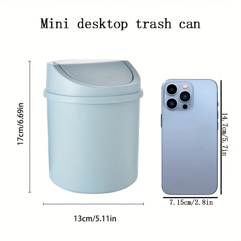 TOYMYTOY Mini Cestino da Scrivania Mini Trash Can Creative Desktop Trash  Bin Pattumiera,4 Pack,10 x 8 x 5,5 cm. : : Casa e cucina