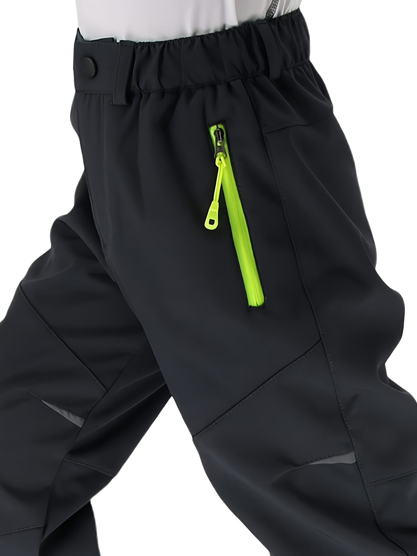 Kid's Fleece Warm Outdoor Pants Waterproof Windproof Pants - Temu
