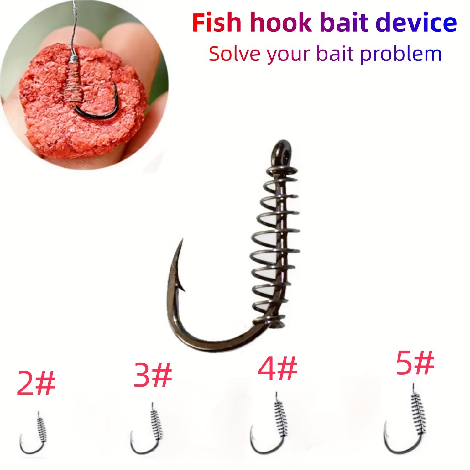 Fishing Treble Hook Steel Wire Group Double Hook With Spring Lock Pin And  Swivels Connector For Soft Baits Fishing Tackle