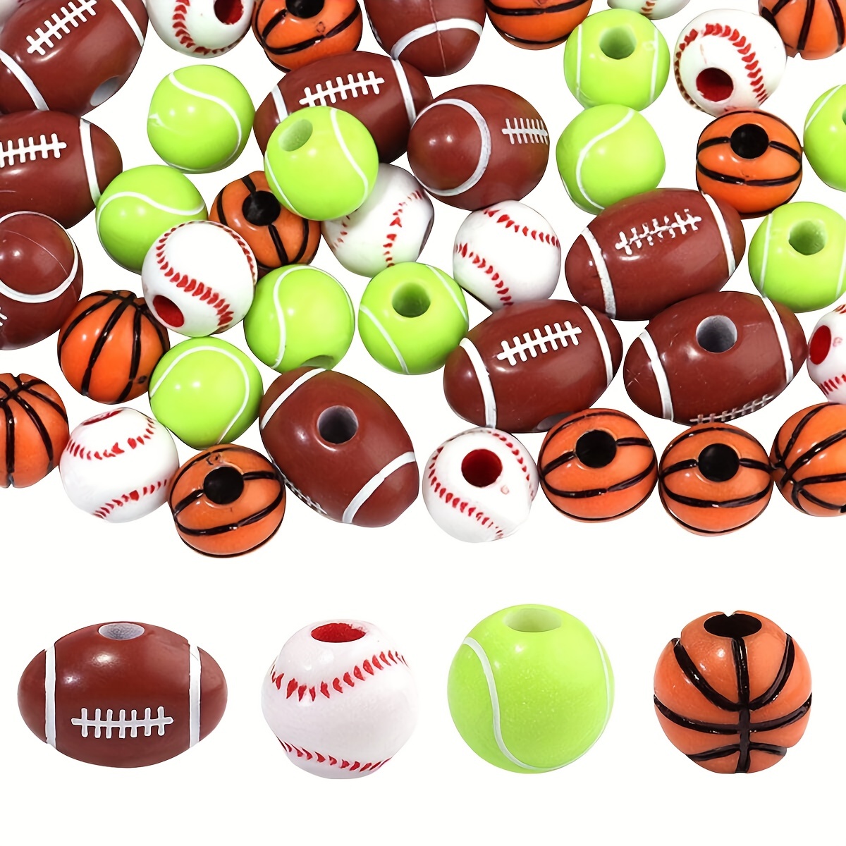 acrylic baseball beads, acrylic baseball beads Suppliers and