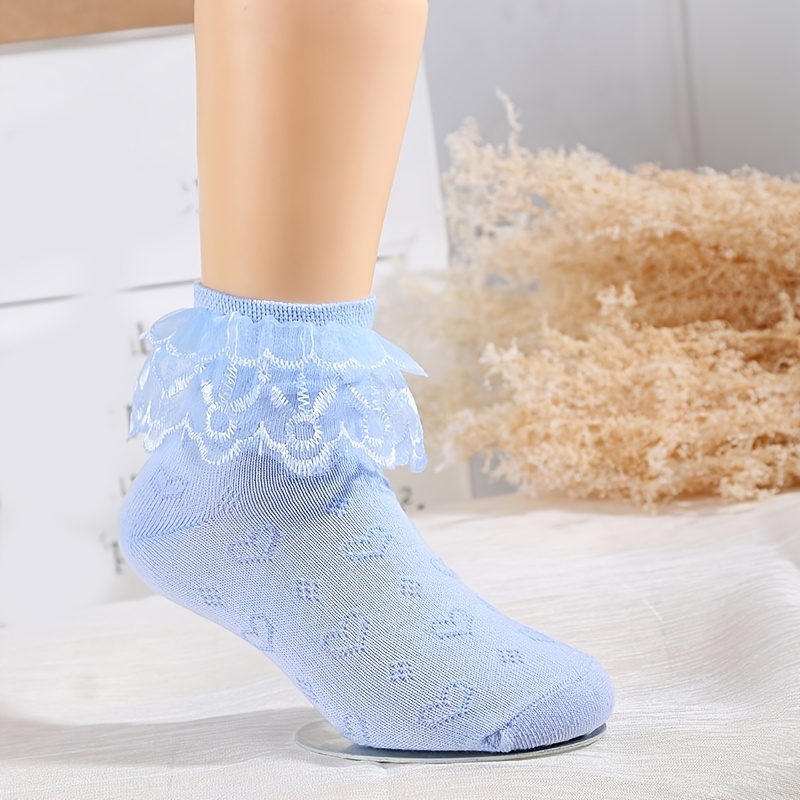 kids lace socks