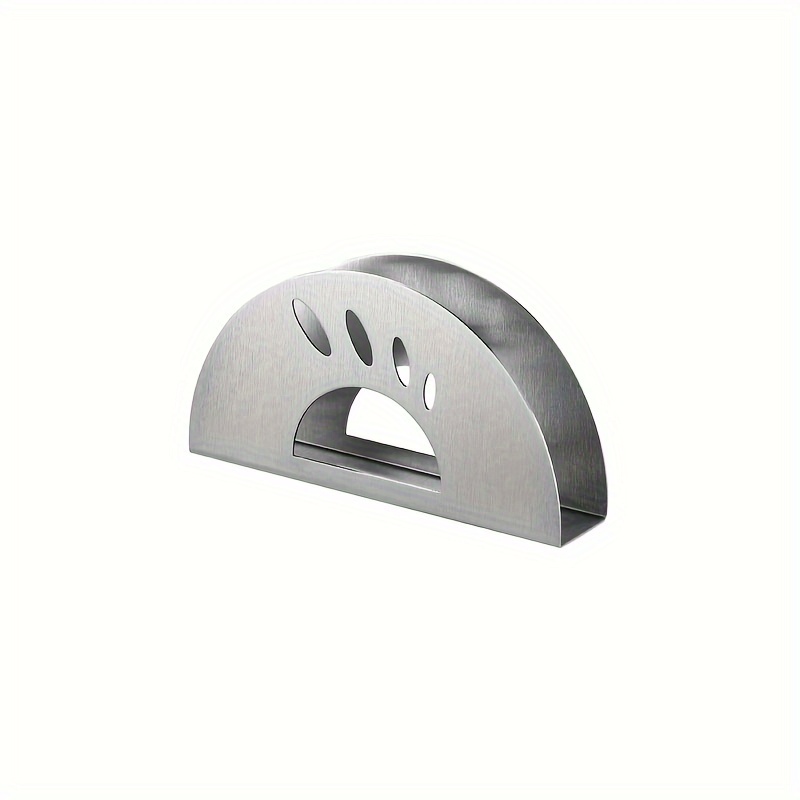 Iron Napkin Holder Stainless Steel Paper Towel Clip Metal - Temu