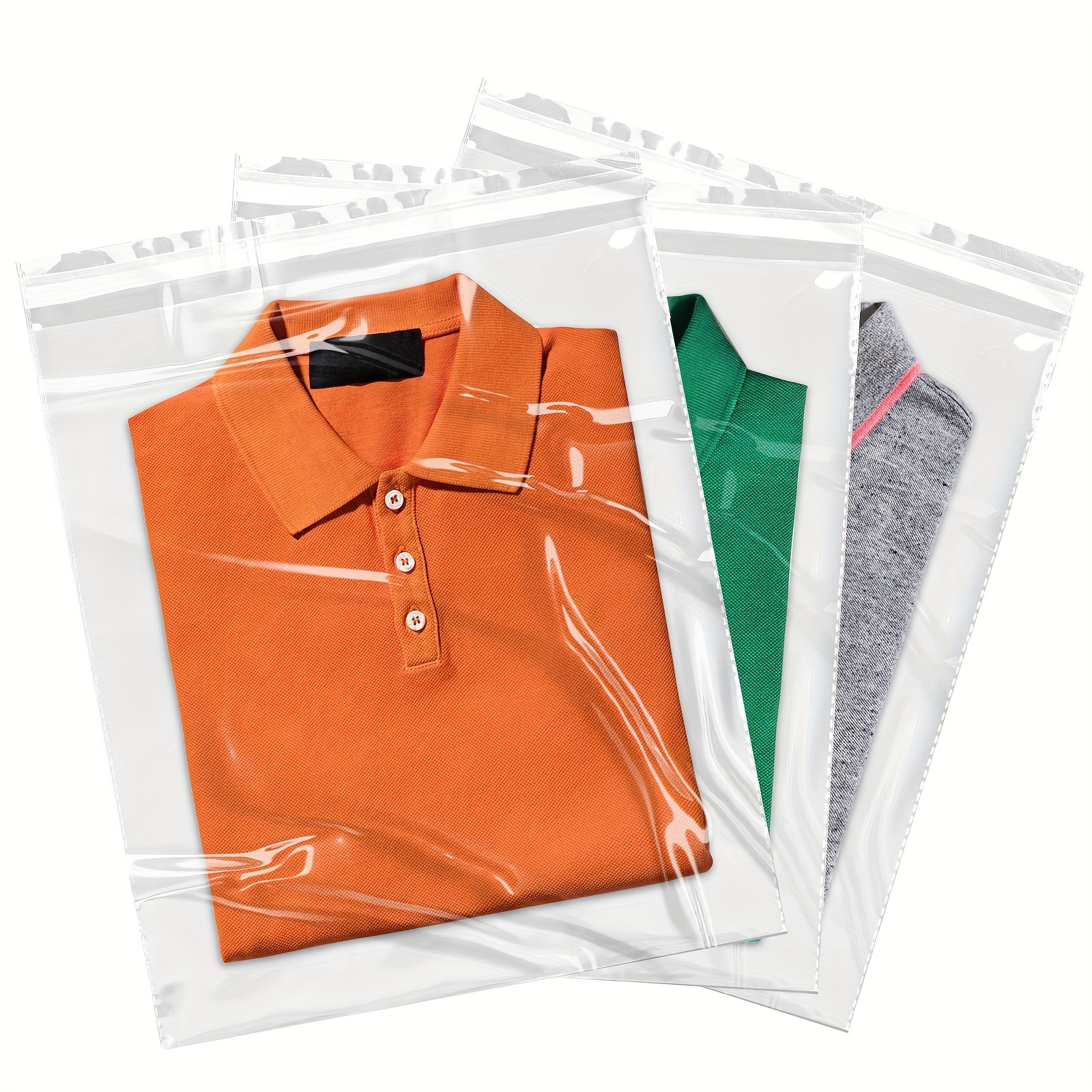 100pcs Clear OPP Plastic Mail Bags Self Sealing For Cellophane Cello Bags Large Cellophane Bags For Gifts Pictures Posters Clothes T Shirts Pants Flyers Party Wedding Gift Bags