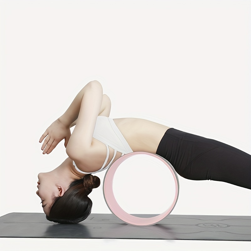 Yoga Training Wheel For Open Back Non slip Solid Color - Temu Canada