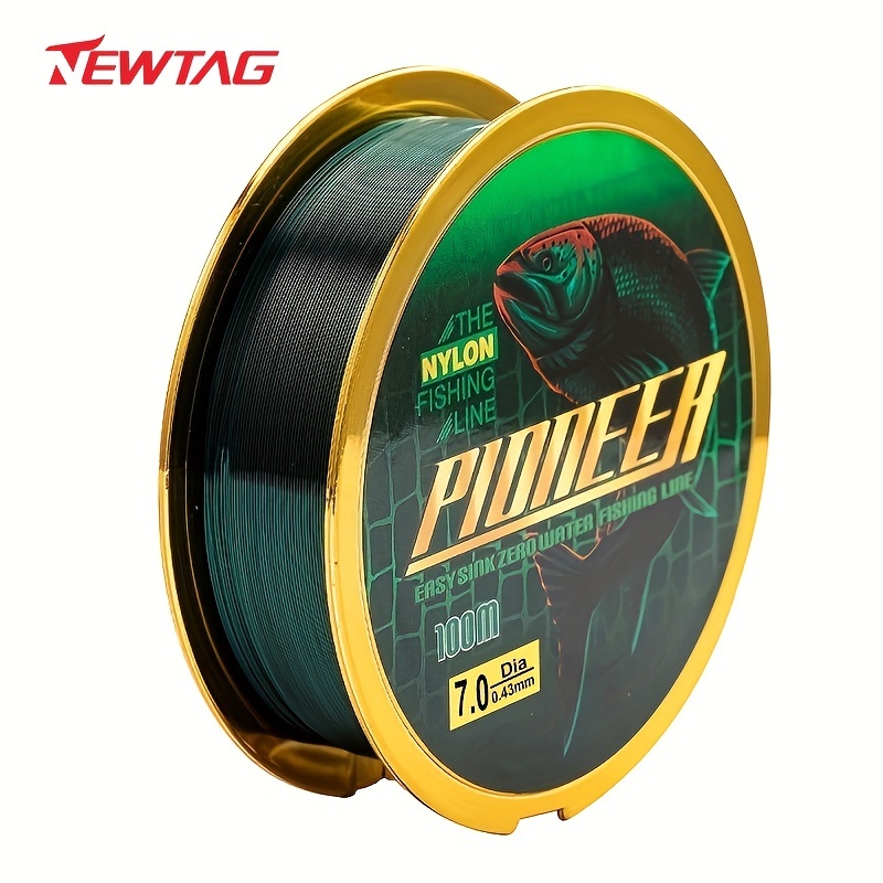 100M Super Strong Camouflage Fishing Line Fluorocarbon Coating Super Strong  Freshwater Saltwater Equipment For Carp Fishing