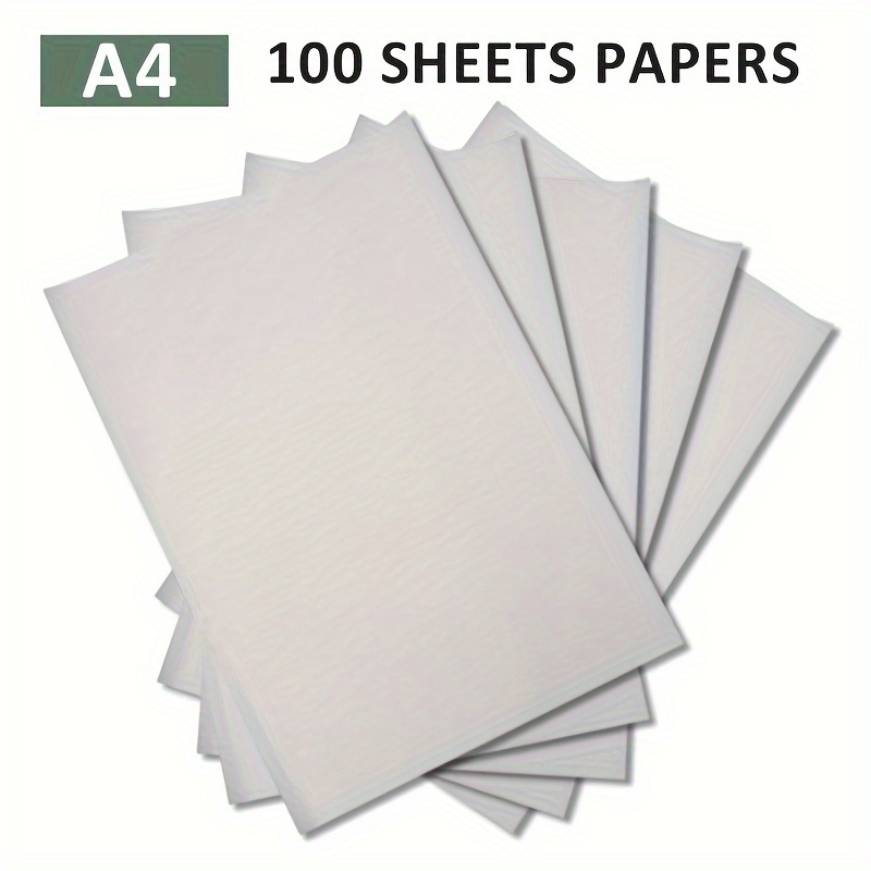 White Carbon Transfer Paper For Wood Burning Craft Paper - Temu
