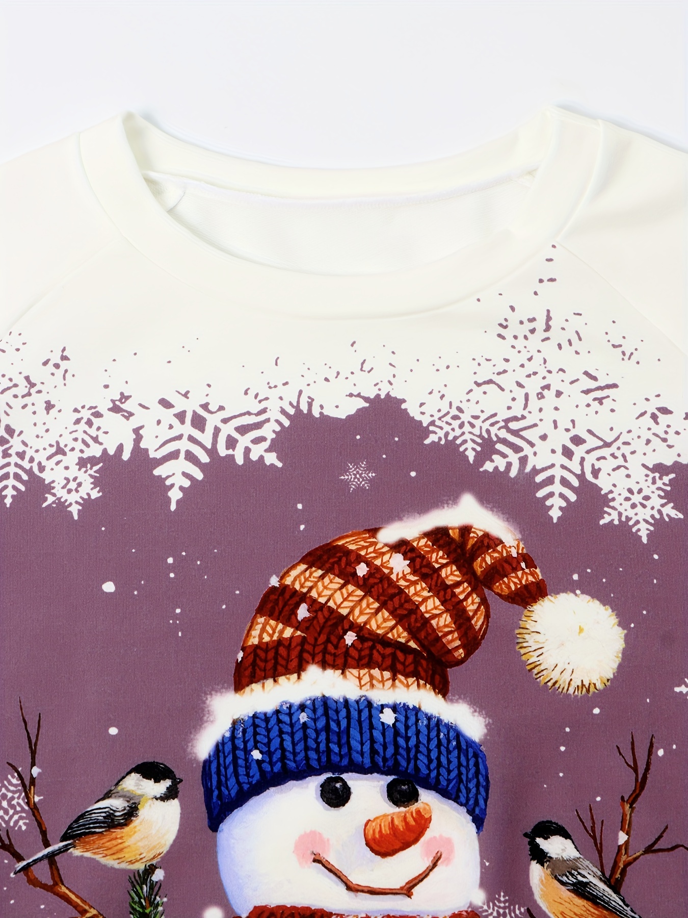 Weihnachtspullover Damen Weihnachtspullover Schneemann Weihnachts