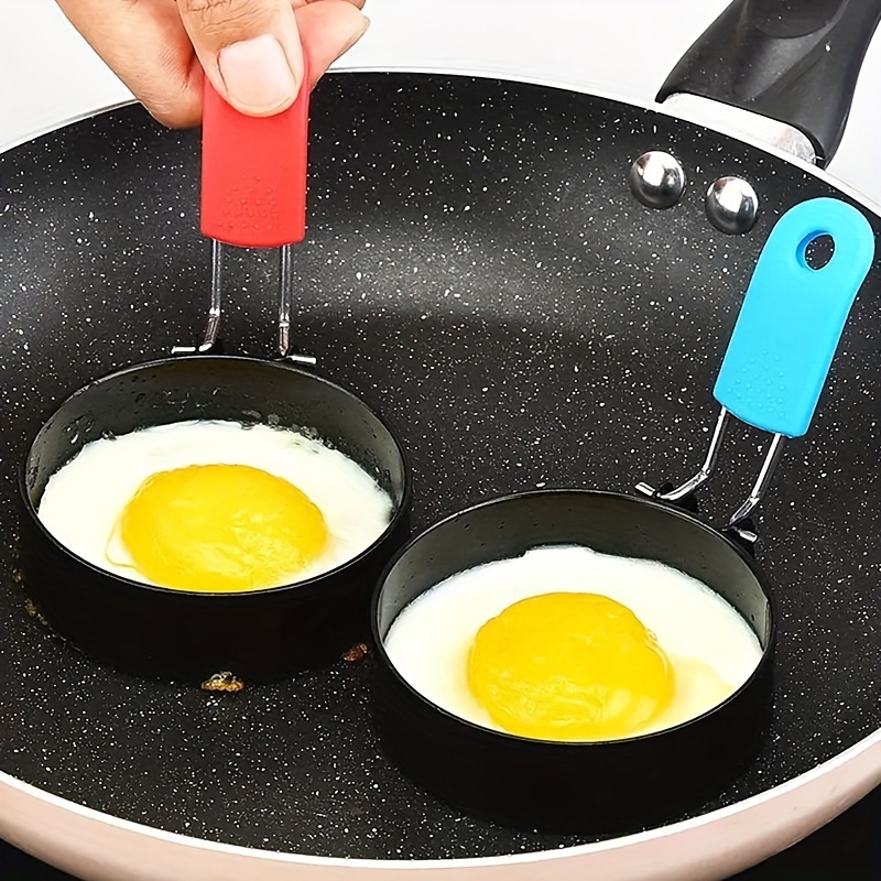 Stainless steel omelet former non-stick round omelette model