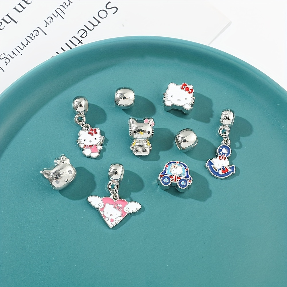 Hello Kitty Charms Bracelet Beads Sanrio Charm Diy Accessories