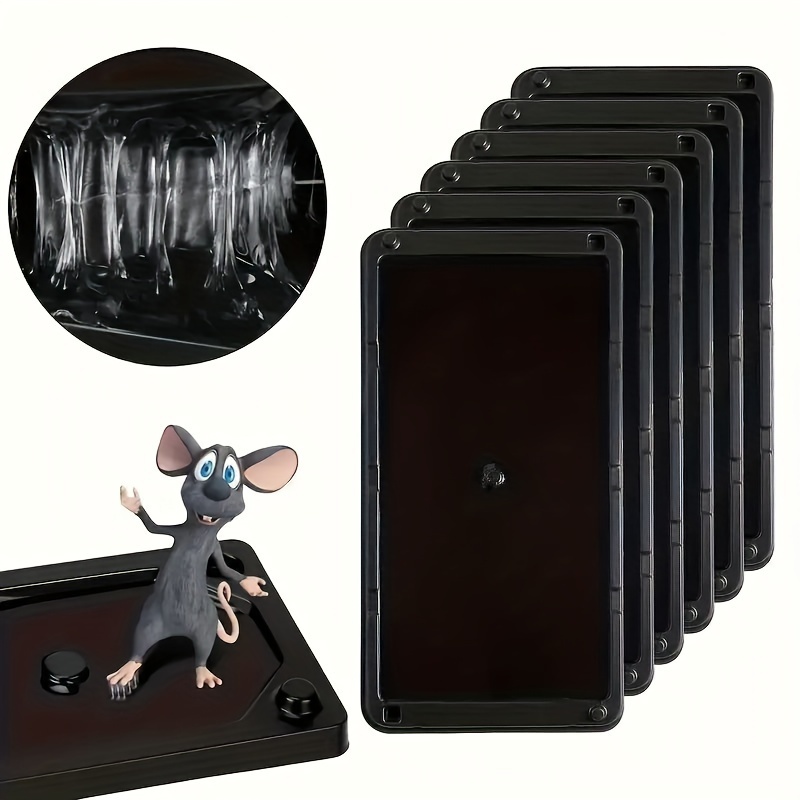 4 pcs Mouse Glue Trays Super Sticky Board Non Toxic Mice Rat Small
