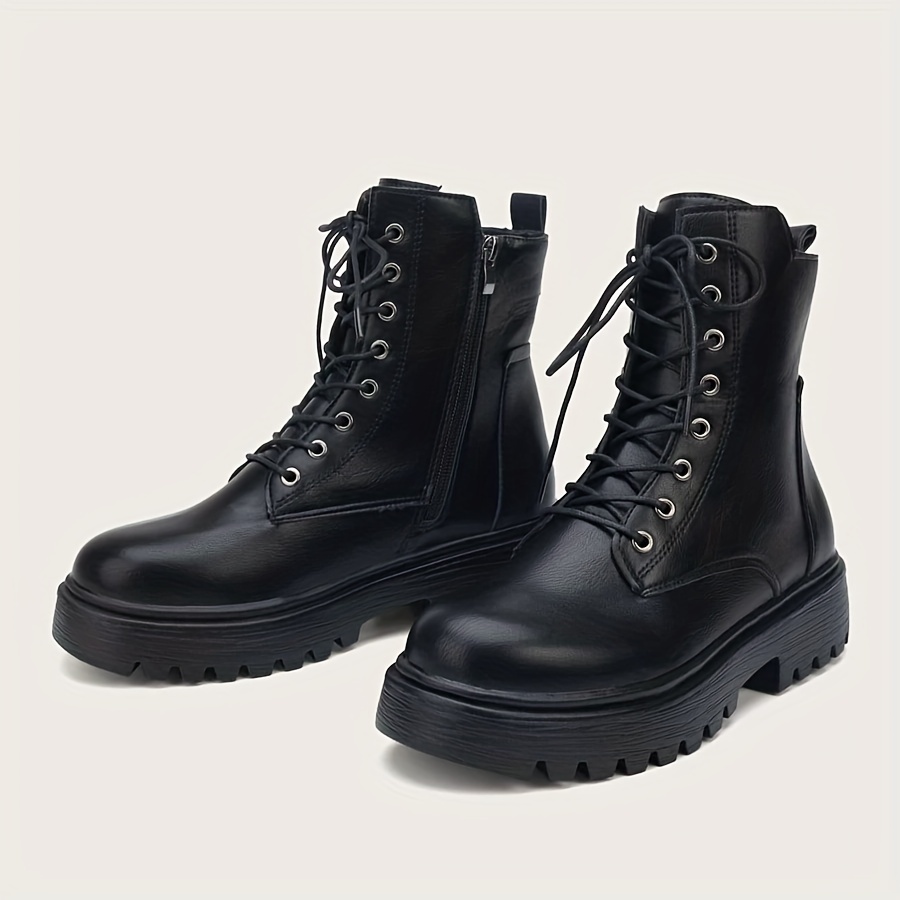 Simple store combat boots