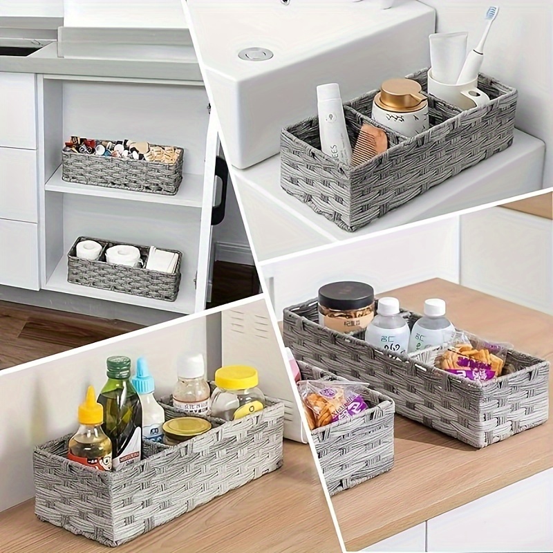 Bathroom Toilet Organizer Back Of Toilet Storage Basket - Temu